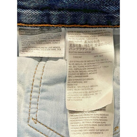 Levi’s 517 Red Tab Bootcut Jeans 34x29 Medium Wash - Picture 5 of 9